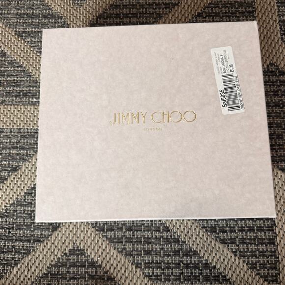 Jimmy Choo Heloise Leather Ankle-Strap Platform Sandals Size 36.5 - Picture 5 of 10